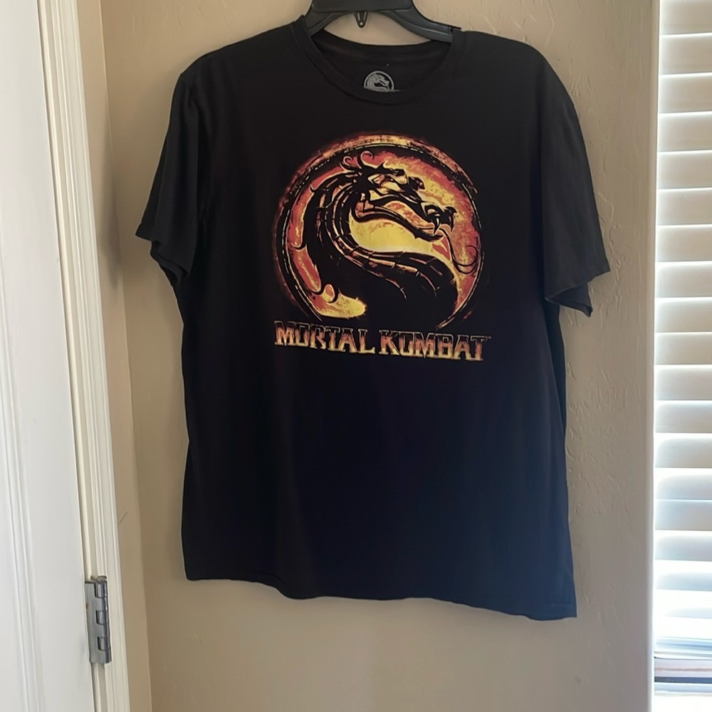 Mortal Combat Shirt Mens Large